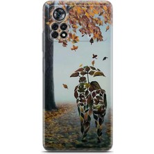 Denza Case Xiaomi Poco X4 Pro 5g Uyumlu Kılıf Hd Baskılı Kılıf - Sonsuz Aşk