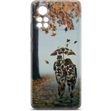 Denza Case Xiaomi Poco X4 Pro 5g Uyumlu Kılıf Hd Baskılı Kılıf - Sonsuz Aşk