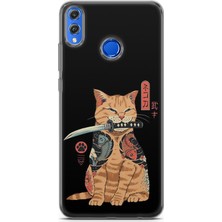 Denza Case Huawei Honor 8x Uyumlu Kılıf Hd Baskılı Kılıf - Nakamura