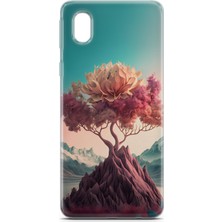 Denza Case Samsung Galaxy A01 Core Uyumlu Kılıf Hd Baskılı Kılıf - Hayat Ağacı