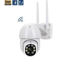 Ozmik Cmr-13 Kablosuz Wifi Kamera, 1080P Hd Gece Görüşlü Hareketli Dış Mekan Güvenlik Kamerası