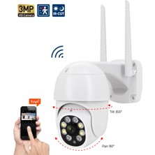 Ozmik Cmr-13 Kablosuz Wifi Kamera, 1080P Hd Gece Görüşlü Hareketli Dış Mekan Güvenlik Kamerası