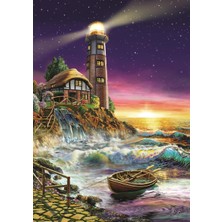 4210 Art Puzzle Deniz Fenerinden Günbatımı 500 Parça Puzzle