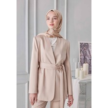 Fresh Scarfs Janjanlı Şal Nude