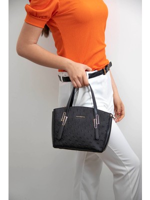 Silver & Polo Siyah - Siyah SP1021 Kadın El Çantası