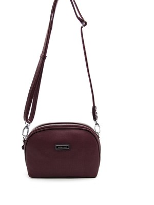 Silver Polo Silver & Polo Bordo - Bordo SP765 Kadın Çapraz Çanta