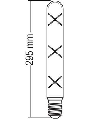 Forlife 4 Watt E 27 Çubuk Rustik Ampul