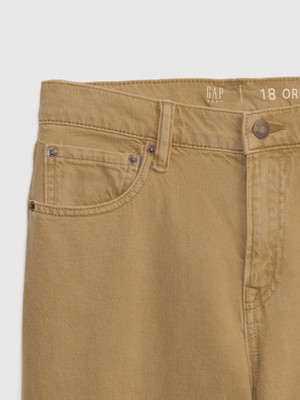 Gap Original Fit Washwell™ Khaki Pantolon