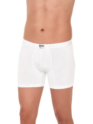 Yıldız Çamaşır Erkek Beyaz Bambu 3'lü Paket Boxer