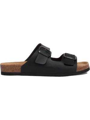 Kifidis K0765SE Erkek Mantar Terlik 40-46 Mat Siyah - 41