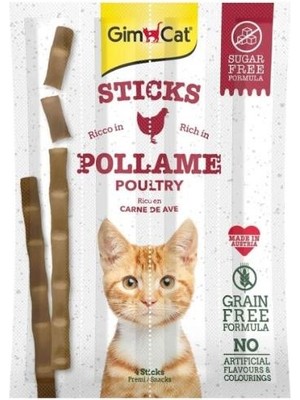 Gımcat Kedi Ödül Çubuğu Stıcks Kümes Hayvanları 25  gr
