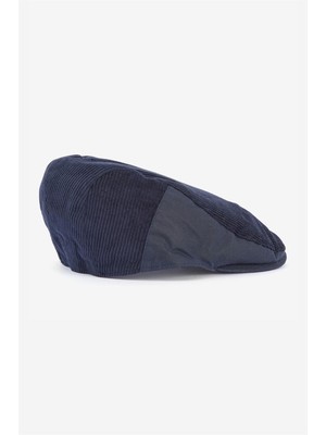 Barbour Alston Flat Şapka NY71 Navy