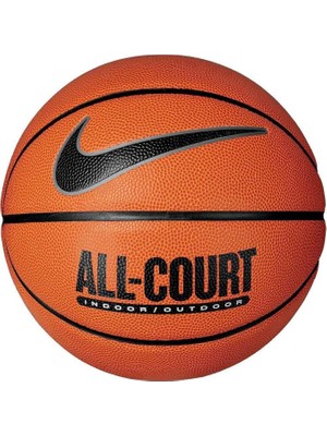 Nike Everyday Basketbol Topu All Court 8p 10-Kahverengi Renkli Yüksek Performanslı Top