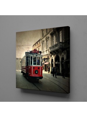 Technopa TRAMVAY KANVAS TABLO - 70x70cm