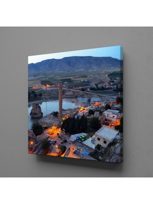 Technopa HASANKEYF MANZARASI KANVAS TABLO - 110x110cm