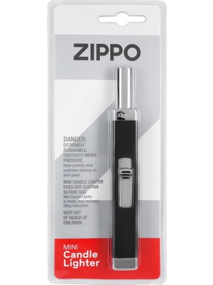 Zippo Candle Uzun Mum Ocak Çakmak Unfill Brushed 2007403