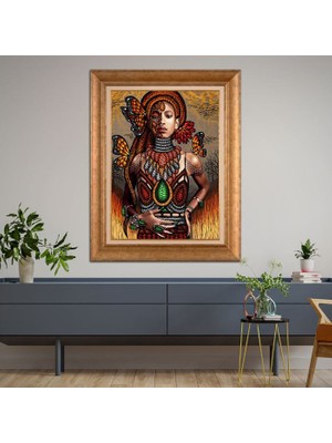 Giyense Altın Varaklı  Tablo YU0260
