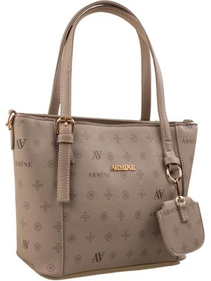 Armine Vizon Baskılı Kadın Geniş Kol Çantası