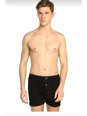 Tutku 0117 Erkek Penye Düz Boxer 12 Adet