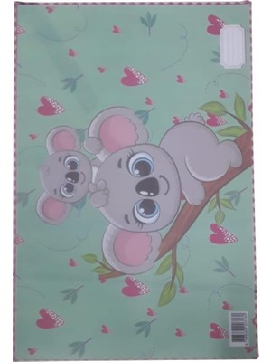 Artlantis Beslenme Bezi Yıkanabilir 33X49 cm 1 Adet Koala Beslenme Örtüsü Okul Öncesi Kreş Anasınıfı Ilkokul Için Ideal