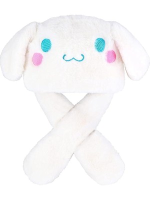 Piraye Gift Cinnamoroll Sevimli Hareketli Kulaklı  Işıklı Şapka