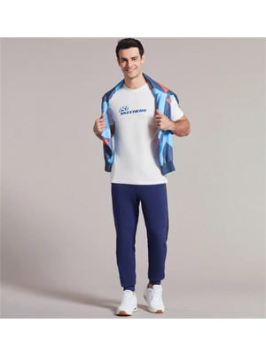 Skechers Erkek Tişört S232151-102 Beyaz