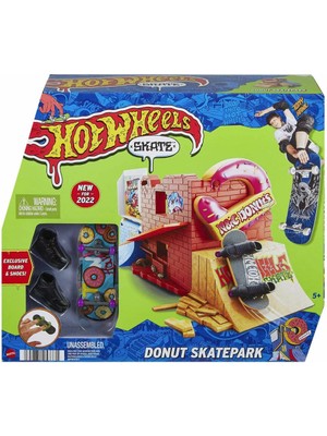 Hot Wheels HGT91 Hot Wheels Skate Parmak Kaykay Macerasına Başlangıç Setleri