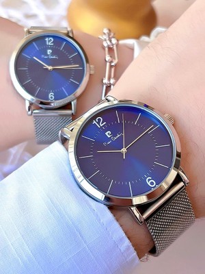 Pierre Cardin BLKT.2.620 Pierre Cardin Bay&bayan Çiftlere Özel Çelik Kordon Çift Kol Saati 30 mt Su Gecirmez