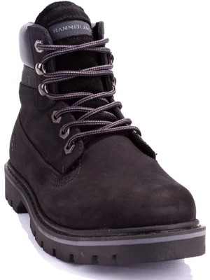 Hammer Jack 10216600 Siyah Ortopedik Günlük Unisex Deri Bot