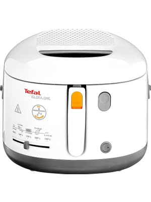Tefal One Filtre 2,1 L Fritöz Tekli Antrasit, Beyaz 1900 W, 2,1 Kg, Plastik