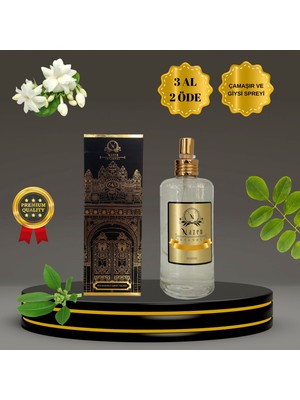 Nazen İstanbul Şakayık Gülü Kokulu 250 ml Premium Çamaşır ve Giysi Parfümü