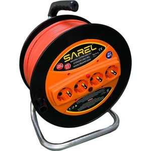 Termal Sigortalı 3*2.5 Mm^2 40 mt Makaralı Uzatma Kablosu