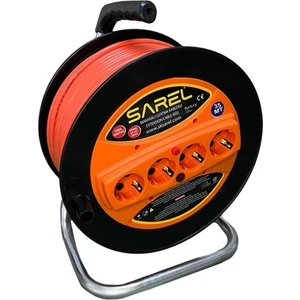 Termal Sigortalı 3*1.5 Mm^2 35 mt Makaralı Uzatma Kablosu