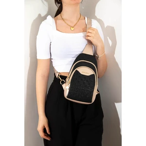 Silver & Polo Siyah - S.nut SP959 Kadın Bel Çantası