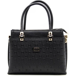 Kadın El Çantası Siyah - Siyah SP826 Silver & Polo