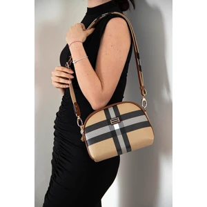 Silver Polo Silver & Polo Bej - Taba SP765 Kadın Çapraz Çanta