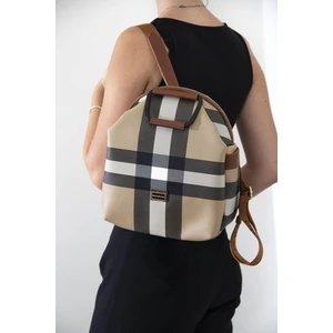 Silver Polo Kadın Sırt Çantası Bej - Taba SP771 Silver & Polo