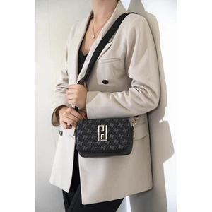 Silver & Polo Siyah Platin - Siyah SP1078 Kadın Çapraz Çanta