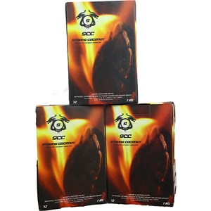 Scc Strong Coconut Nargile Kömürü Hindistan Cevizi (1kg 72 Adet)