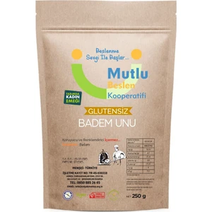 Mutlu Beslen Kooperatifi Badem Unu Glutensiz 250 G