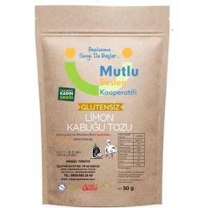 Mutlu Beslen Kooperatifi Limon Kabuğu Tozu Glutensiz 90 G