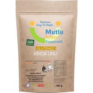 Mutlu Beslen Kooperatifi Kinoa Unu Glutensiz 500 G
