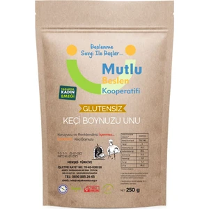 Mutlu Beslen Kooperatifi Keçiboynuzu Unu Glutensiz 250 G