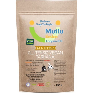 Mutlu Beslen Kooperatifi Vegan Tarhana Glutensiz 250 G