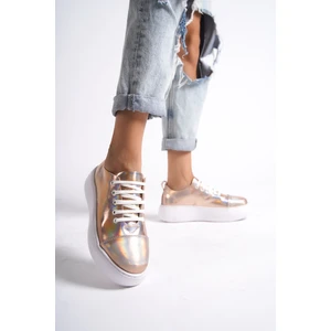 MB6304-PDRS Kadın Kalın Taban Pudra Sim Sneaker & Spor Ayakkabı