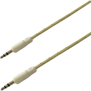 Mavi Ay Bilişim Aux To Aux 3.5mm Jack Girişli Örgü Ses Aktarım Kablosu Telefon Hoparlör Araç Aksesuarı