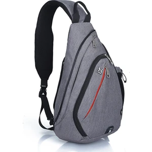 Rahat Göğüs Çantası Erkek Su Şişesi Messenger Çanta Büyük Kapasiteli (Yurt Dışından)