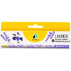 Adel Lavanta Hb Kurşun Kalem 6 Lı Kutu