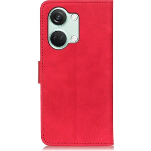 Gzplz-Oneplus Nord 3 / Ace 2V Için Retro Dokulu Pu Kılıf (Yurt Dışından)