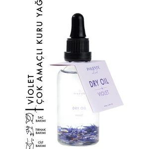 Polente Natural Violet Dry Oil 50 ml - Çok Amaçlı Kuru Yağ